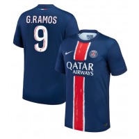 Camisa de Futebol Paris Saint-Germain Goncalo Ramos #9 Equipamento Principal 2024-25 Manga Curta